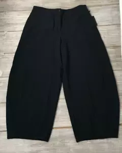 NWT OSKA Hose Vavia Womens Size 5 Dark Navy Virgin Wool Soft Stretch Waist Pants - Picture 1 of 10