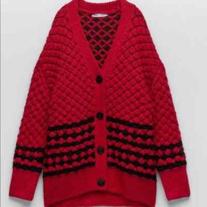 Las mejores ofertas en Suéteres para mujer rojo Zara Cardigan | eBay