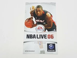 NBA Live 06 Authentic Nintendo GameCube Manual Only - Picture 1 of 6