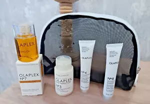 Olaplex Set No 7 Bonding Oil No 3 Hair Perfector No 4 Shampoo No 8 Moisture Mask - Picture 1 of 3