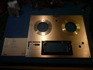 Sony TC-630D Reel to Reel Replacement Parts Top Front Face Panel With Screws - Picture 1 of 6