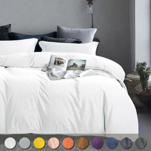 Velvet Duvet Cover Set Ultra Warm Luxury Soft Machine Washable Twin Queen King - Picture 1 of 65