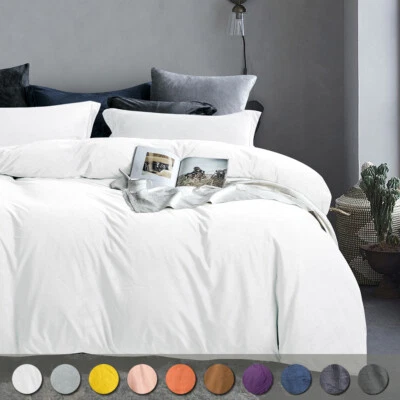 Juego de funda nórdica de terciopelo ultra cálido de lujo suave lavable a máquina doble queen king Foto 1 de 4