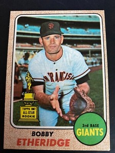 1968 Topps Baseball #126 Bobby Etheridge NM+