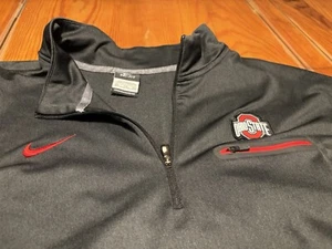 Nike Dri-FIT Ohio State Buckeyes 1/4 cremallera para hombre XXL - USADO EN EXCELENTE ESTADO - Imagen 1 de 3