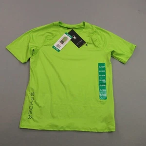 Spyder Shirt Large XL Long Sleeve Crew Neck Pocket Lightweight Stretch - Picture 1 of 8