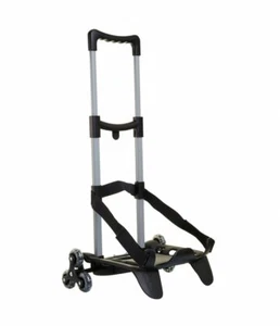 Carrello Trolley Porta Zaino 3 Ruote Pieghevole Seven Nero - Novità 2021/2022 - Foto 1 di 4