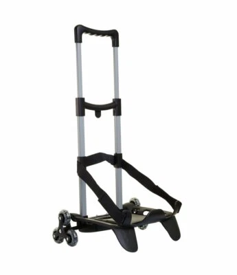 Carrello Trolley Porta Zaino 3 Ruote Pieghevole Seven Nero - Novità 2021/2022 - Immagine 1 di 4