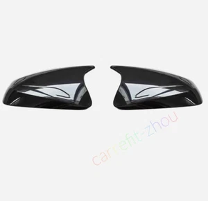 Rear View Side Door Mirror Cover Trim For Lexus RX350 NX350 NX300 Glossy Black - Imagen 1 de 5