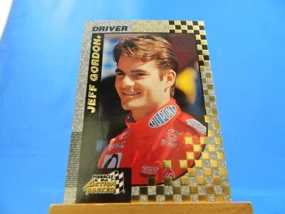 Jeff Gordon Pinnacle Action Packed Racing 1997  Promo Promotional Card - Image 1 of 2