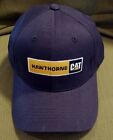 #2382 Black Hawthorne CAT Caterpillar Stretch Adj Hat From Sample Sale NWOT
