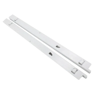 Left+Right Pan Hanger Slide Rail For Frigidaire Refrigerator 240530601 240530701