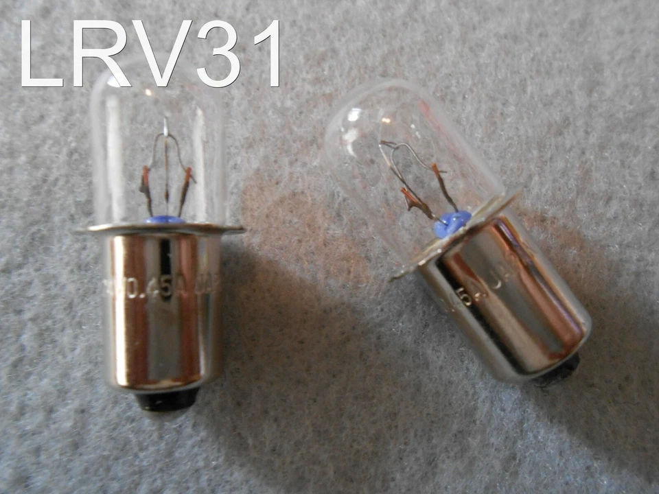 REPLACEMENT / NON-OEM (2) BOSCH 24v VOLT Cordless Flashlight XENON Bulb - Model 3452 Replacement Bulb