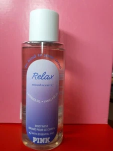 Victoria's Secret Pink Body Mist "Relax". Mit Lavendel Öl und Vanille. 250 ml. - Bild 1 von 3