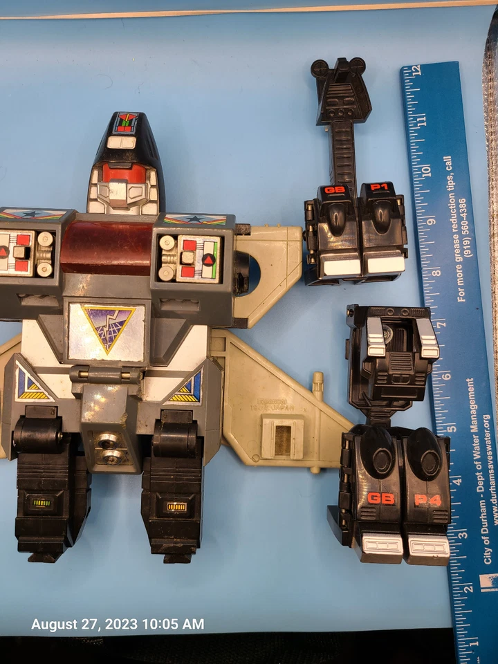 Vintage 1984 Tonka GoBots POWER SUITS RENEGADE GRUNDY Armored Power Warrior Robo - Image 1 of 4