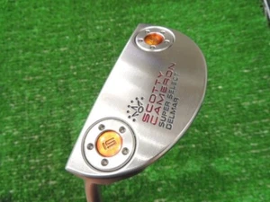 Lefty SCOTTY CAMERON SUPER SELECT DELMAR 34in Putter LH With H/C - Picture 1 of 6