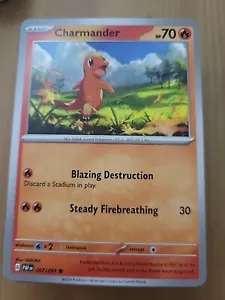 Charmander - 007/091 - Common - Scarlet & Violet: Paldean Fates - Pokemon - Picture 1 of 2