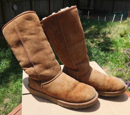 Stivali Ugg Australia donna taglia 9 marroni outdoor invernali comodi casual donna