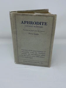 Aphrodite (alte Manieren) Pierre Louys, Privatverlag, 1/1500 Exemplare - Bild 1 von 7