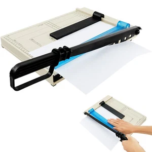 A4 Photo Paper Cutter Guillotine Ruler Home Office Tool Card Trimmer Heavy Duty - Picture 1 of 9