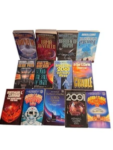 Arthur C Clarke Book Lot 13 Vintage Paperbacks Odyssey Rama Childhood’s End ++ - Picture 1 of 13