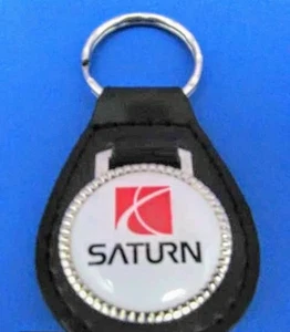 Schlüsselanhänger Saturn 2er Set echt genarbtes Leder!! - Bild 1 von 1