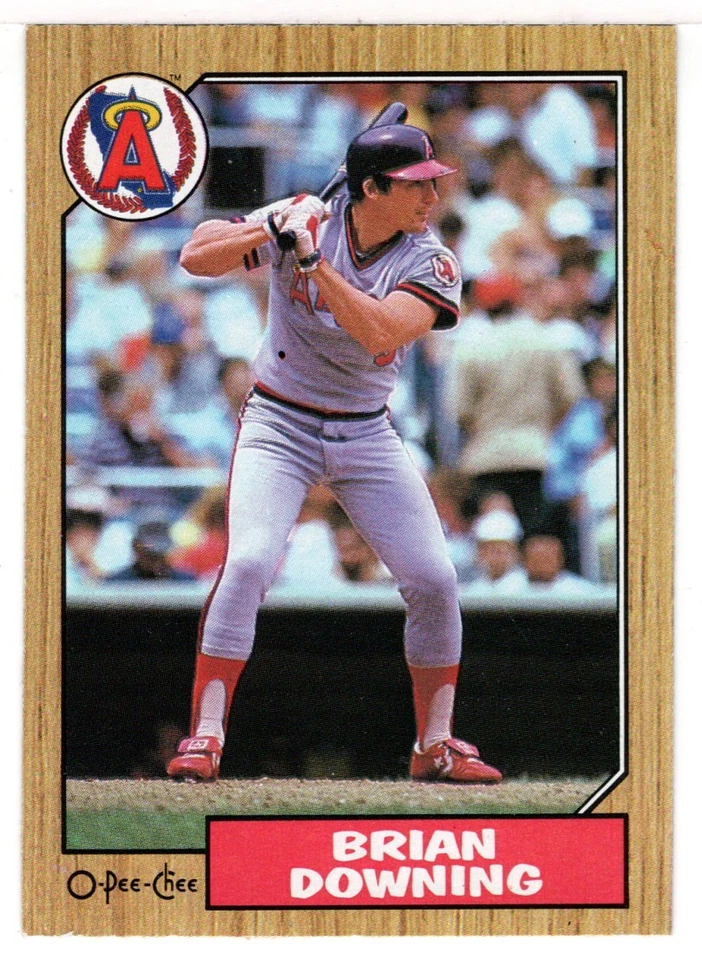 Brian Downing - California Angels - 1987 O-Pee-Chee Baseball Card # 88 Mint - Image 1 of 1