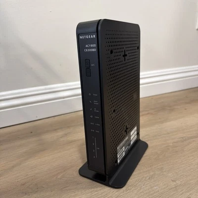 NETGEAR C6300BD AC1900 DOCSIS 3.0 Cable Modem WiFi Router with Stand K8 - Image 1 of 4