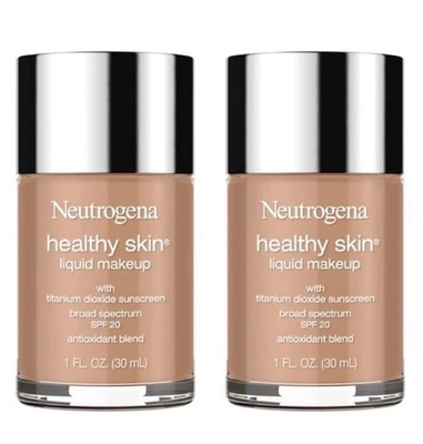 2 Neutrogena Healthy Skin Liquid Makeup NUDE # 40 NIB EXP 09/2026 - Image 1 of 2