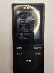 Sony Walkman Digital Music Player Black 14gb TESTED + WORKING - Picture 1 of 8