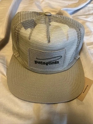 Patagonia Hat Cap Boardshort Breezefarer Fishing Trucker Snapback Seabird Grey - Image 1 of 4