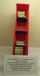 PIEDRAS DE AFILAR SUNNEN NUEVAS K10 - L10 - Y10 - CAJAS COMPLETAS Y PARCIALES CANTIDADES - Imagen 1 de 17