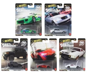 HOT WHEELS PREMIUM 2026 FAST & FURIOUS 25 N CASE 1/64 5 PIECES SET HNW46-956N-7B - Picture 1 of 6