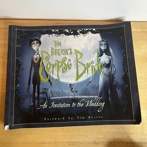 Tim Burton's Corpse Bride: An Invitation to the Wedding Book 2005 First Edition - Picture 1 of 5