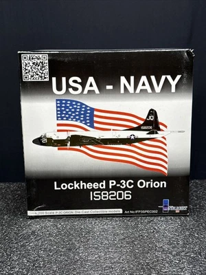 1:200 InFlight USA Navy Lockheed P-3C Orion Diecast Model. IFP3SPEC002 - Image 1 of 4