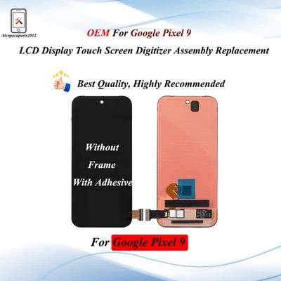 OEM OLED For Google Pixel 9 LCD Display Touch Screen Digitizer Replacement - Image 1 of 4