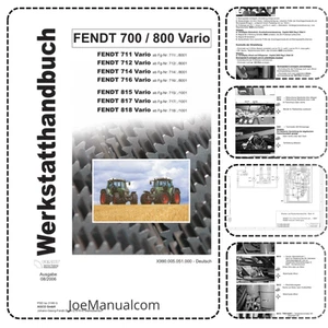 FENDT 711 712 714 716 815 817 818 Vario COM III Workshop Manual PDF - Picture 1 of 1