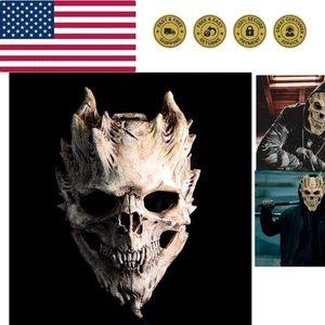 Full Head Skull Mask, Skeleton Mask forMen & Women - Deluxe Latex Helmet Cosp... - Picture 1 of 9