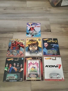 Hot Wheels Lot of 7 Different Volkswagen T1 Panel Bus Pop Car Culture Premium C - Picture 1 of 8
