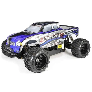 Redcat Rampage XT Offroad Monster Truck - 1:5 Gas Powered RC Truck Blue RER03145 - Picture 1 of 8
