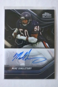2023 Topps Composite - Topps Chrome Black Autographs Mike Singletary #TCBA-MS (A - Picture 1 of 2