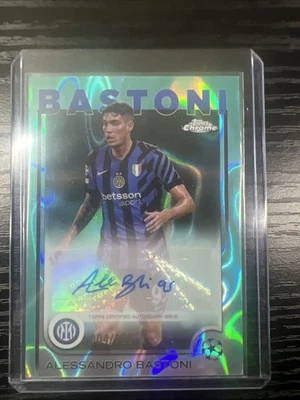 2024-25 Topps Chrome Uefa Club Competitions - Chrome Autographs Alessandro... - Image 1 of 2