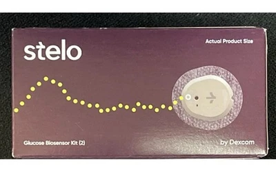 Stelo Glucose Biosensor Kit (2 Pack) – Continuous Monitoring Sensors 8/31/26 - Image 1 of 3