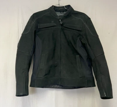 Firstgear First Gear Leather Motorcycle Cruiser Jacket Black - Men's XLarge XL - Image 1 of 4