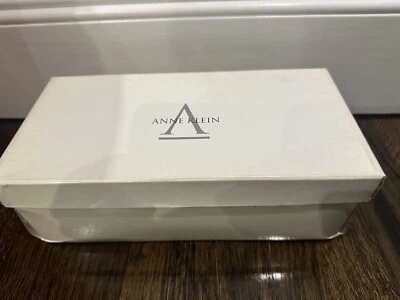 Nuevo En Caja Marrón Chocolate Cuero Anne Klein Mocasín Slide AK2 Talla 8 Fanal Foto 1 de 4