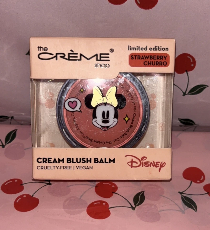 The Crème Shop | Bálsamo rubor crema Disney en "Churro fresa" Foto 1 de 1
