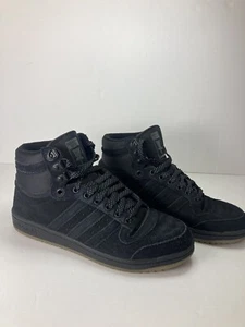 Adidas Top Ten High Top Core Black Gum 2020 Mens Sneaker US Size 8 Suede FV4924 - Picture 1 of 10