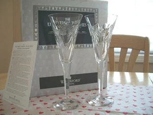 Waterford CRYSTAL MILLENNIUM FLAUTI UNIVERSALI NUOVO CON SCATOLA BELLISSIMI BICCHIERI  - Foto 1 di 4