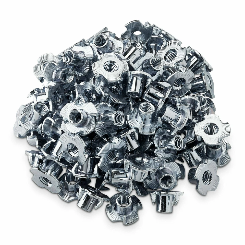 100 x SO-TECH® M4 M5 M6 M8 M10 Einschlagmuttern Einschlagmuffen Schlagmutter - Bild 1 von 1