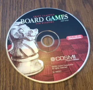 Swift Classics Board Games for Windows 3.1 Cosmi PC Game CDROM Disc Only - Picture 1 of 2